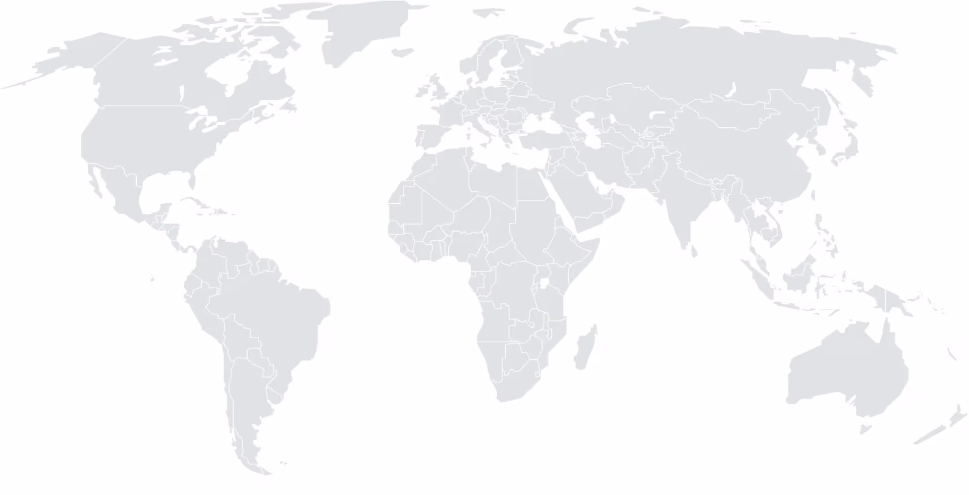 World map - Tradeasia